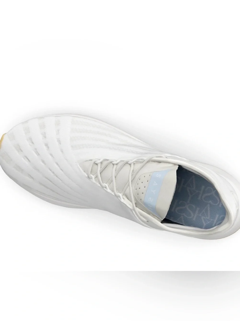 New!  Saysh One White Everyday Sneakers Size 7, No Box